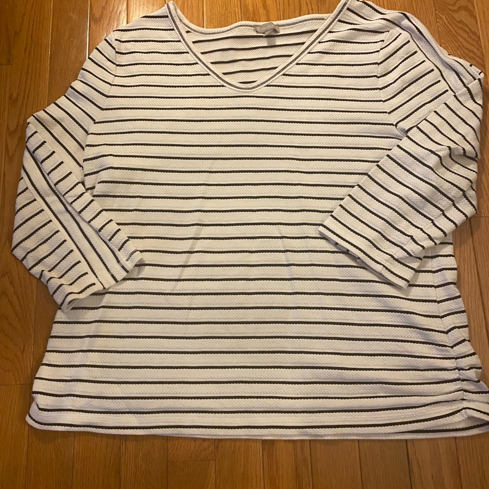 T By Talbots large v neck top